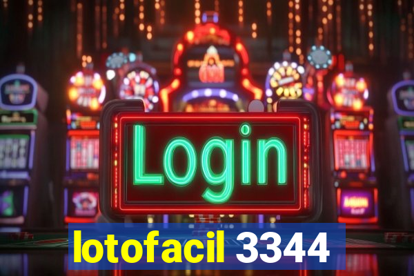 lotofacil 3344